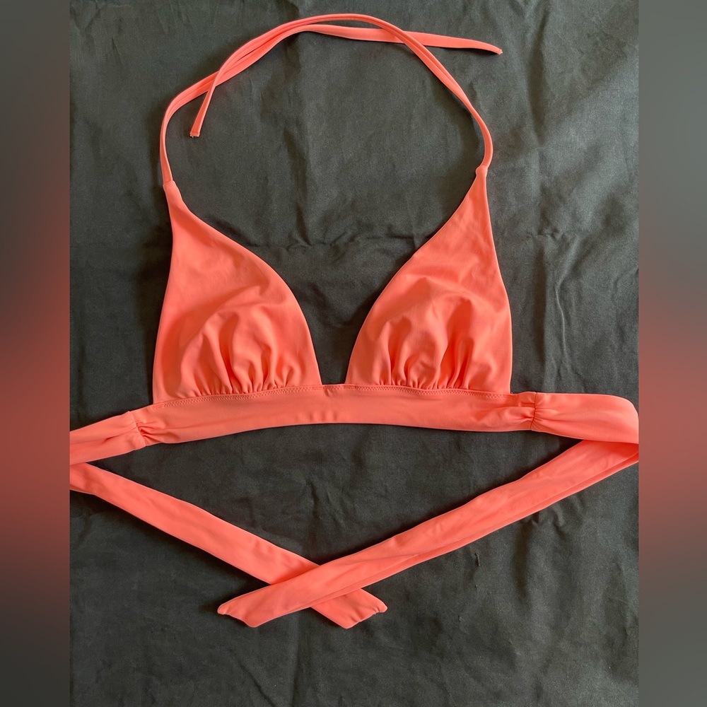 Victoria Secret Coral Bikini Top